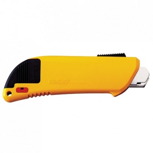 SK-6 - cuțit-cutter Siguranță japonez, cu lamă retractabilă, Olfa - Img 2