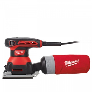 Slefuitor cu vibratii 220 V Milwaukee SPS 140, talpa 113x105 mm, 260 W, alimentare Retea 220-240 V