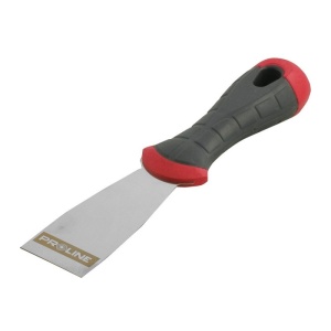 ŞPACLU INOX CU MANER GUMAT ERGONOMIC