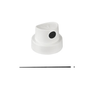 Spray cap Super Skinny white/black