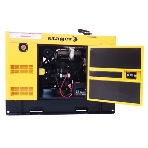 Stager YDY18S3-E Generator insonorizat diesel trifazat 16kVA, 23A, 1500rpm