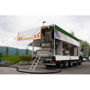 Statie mobila pentru beton/sapa usoara spumanta – OVERMAT Seria A