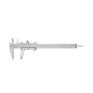 Subler mecanic cu surub, de 300 mm, 0,02 mm, reglare fina si indicator adancime