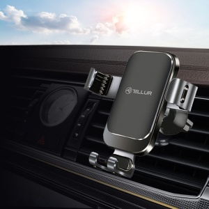 Suport auto pentru telefon Tellur Gravity CMH20, negru - Img 4