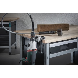 Suport combinat pentru utilizare stationara a masinilor de gaurit Wolfcraft 4800000 confectionat din aluminiu turnat - Img 6