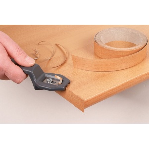 Taietor de canturi Wolfcraft 4300000, pentru taierea canturilor drepte si fasonate - Img 2