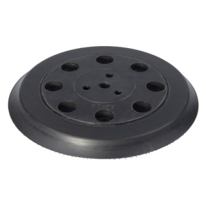 Talpa de slefuit Wolfcraft 2258000, prindere Velcro, 8 gauri, D 125 mm - Img 1