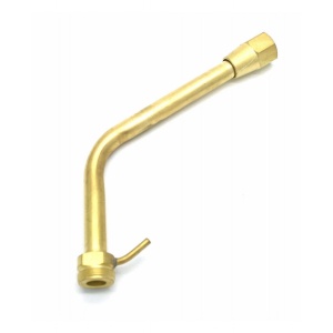 Tija arzator cu carlig 180 mm Brass - Img 1