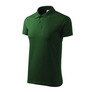 Tricou polo pentru bărbaţi, Single J., 180 g/m² 202 - Img 3