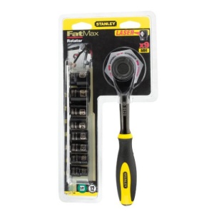 Trusa 9 tubulare cu clichet Stanley Fatmax 0-94-606, 3/8", 8 -19 mm - Img 2