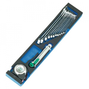 Trusa de scule Heytec, tip consola cu 5 module, 96 piese - Img 6