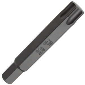 Varf torx BGS T60, antrenare hex. 14 mm, lungime 75 mm