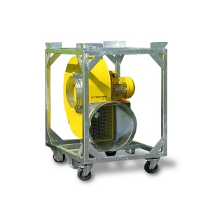 Ventilator centrifugal industrial, de presiune mare, Trotec, tip TFV100 (fara cadru) - Img 2
