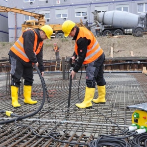 Vibrator de beton cu convertizor integrat Wacker Neuson IRSE-FU45/230 Laser, cap vibrant 45 mm, arbore flexibil 15 m - Img 5