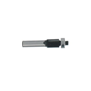XT60642067802 Freza cu coada, cu tais drept, placata CMS, cu rulment copier, DIM 12.7 mm