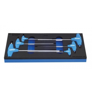 964/13SOS Set de surubelnite hexagonale cu maner in T in modul SOS / 6 piese - 621067