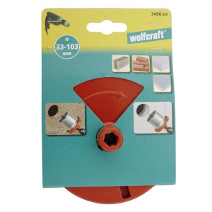 Adaptor pentru carote D 33 - 103 mm Wolfcraft 3466000 - Img 2