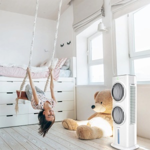 Aircooler - Racitor de aer portabil, umidificator, Trotec, tip PAE45, alb, 90 W, 1700m³/h, 5 viteze - Img 13
