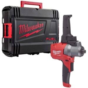 Amestecator cu acumulator Milwaukee FUEL M18 FPM-0X, paleta max 120 mm - nelivrata, malaxare material pana la 20 kg, livrat fara acumulator, valiza
