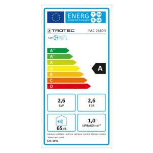 Aparat de aer conditionat portabil Trotec, tip PAC2610S, 2.6 kW, 320m³/h - Img 17