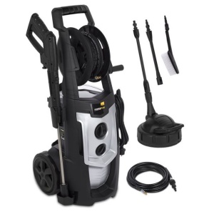 Aparat de spalat cu apa rece sub presiune Powerplus POWXG90425, 2500 W, 195 bar, tambur, kit terasa, kit tevi - Img 4