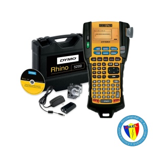 Aparat etichetat industrial DYMO Rhino 5200 kit cu servieta ABC 19mm S0841430 841430 - Img 2