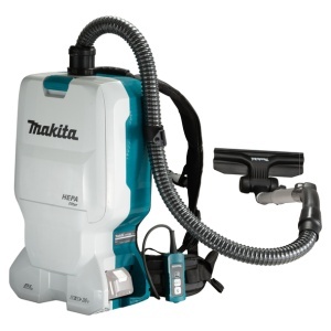 Aspirator Makita tip rucsac compatibil cu acumulatori Li-Ion LXT 18V x 2