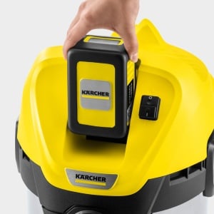 Aspirator uscat/umed Karcher WD 3 Battery Premium Set, fara fir (inclusiv baterie si incarcator) - Img 3