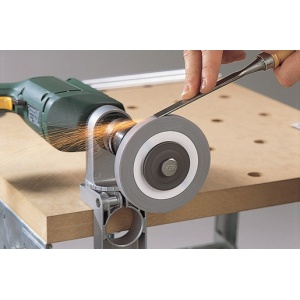 Ax prindere Wolfcraft 2116000, pentru discuri de slefuire si polisare cu diametrul interior de 10 mm, tija prindere 6 mm - Img 2