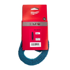 Bandă abrazivă din pânză nețesută, granulație fină, 13x457, 5 buc - Img 2
