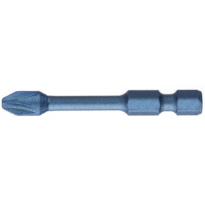 Bit hexagonal USH 1/4” BLUE SHOCK Forma E 6,3 – profil Phillips PH 2