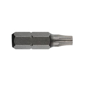 Bit STANDARD 1/4" DIN/ISO 1173 Forma C 6,3 profil TORX® cu gaura, DIM TX BO 30, L 25 MM