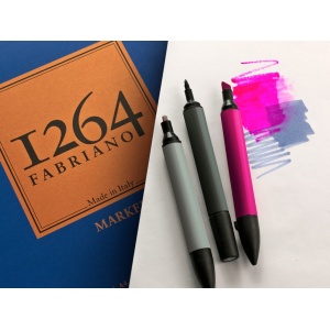 Bloc desen 1264 Marker, A4, 70gr, 100 file, fără spirală Fabriano - Img 2