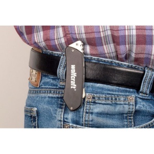 Briceag din aluminiu Wolfcraft 4124000, pentru activitati in timpul liber - Img 5