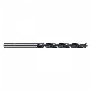 Burghie pentru lemn cu vârf de centrare - DIN 7487 E Milwaukee (Ø (mm): 6, Lungime totală (mm): 97, Tijă prindere: 6 mm tijă cilindrică)