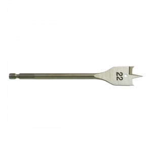 Burghie plate Milwaukee (Tijă prindere: ¼″ Hex, Ø (mm): 22, Lungime totală (mm): 152)