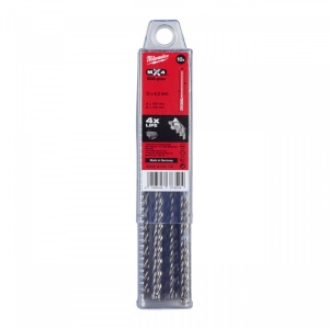 Burghie SDS-Plus MX4 - 4 tăișuri / pachet 10 buc, diametru 6,5x165 mm