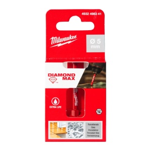 Burghiu ceramică MILWAUKEE Diamond Max 5mm - Img 2