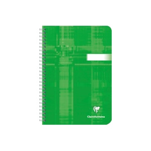 Caiet A5, cu spirală, 50 file, Clairefontaine, liniatură franceză - Img 3
