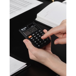 Calculator de buzunar 8 digiți, 88 x 58 x 10 mm, Eleven SLD-100NR - Img 5