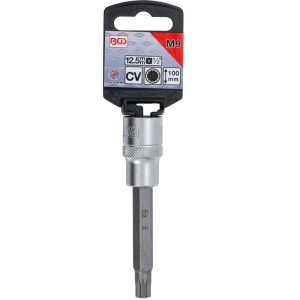 Cap cheie tubulara 1/2" cu varf XZN, M9 x 100 mm, BGS - Img 4