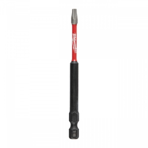 Cap surubelnita Torx (TX) Milwaukee SHOCKWAVE - TX15 x 90 mm - Img 1