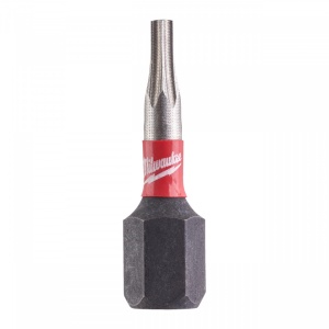 Cap surubelnita Torx (TX) Milwaukee SHOCKWAVE - TX8 x 25 mm - 2 buc - Img 1