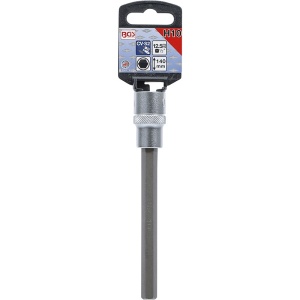 Capat cheie tubulara 1/2" cu varf imbus, 10 mm, lungime 140 mm - Img 3