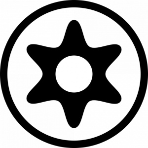 Capat cheie tubulara 1/4" cu varf Torx cu gaura, TT27 - Img 4