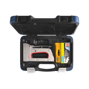 Capsator tacker Rapid PRO R353E kit cu servieta + 5000 capse, ajustare forta capsare in 3 trepte, capse 53 6-14 mm, include capse Rapid 53 6 (2500 buc cutie) + capse Rapid 53 8 (2500 buc cutie) - Img 2