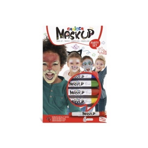 Carioca Mask-Up Party 6/set - Img 1