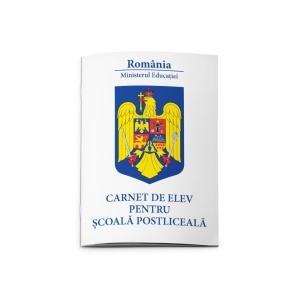 Carnet de elev pentru școala postliceală