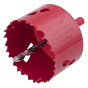 Carota bimetal Wolfcraft 5474000, diametru D 68 mm, adancime de taiere 40 mm - Img 4