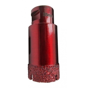 Carota diamantata pt. gresie portelanata & piatra - diam. 40mm - Premium - DXDH.80408.40